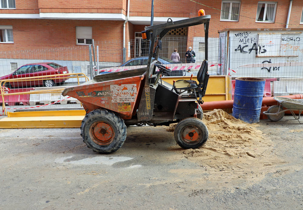 El alcalde, Daniel de la Rosa, ha visitado el estado de las obras