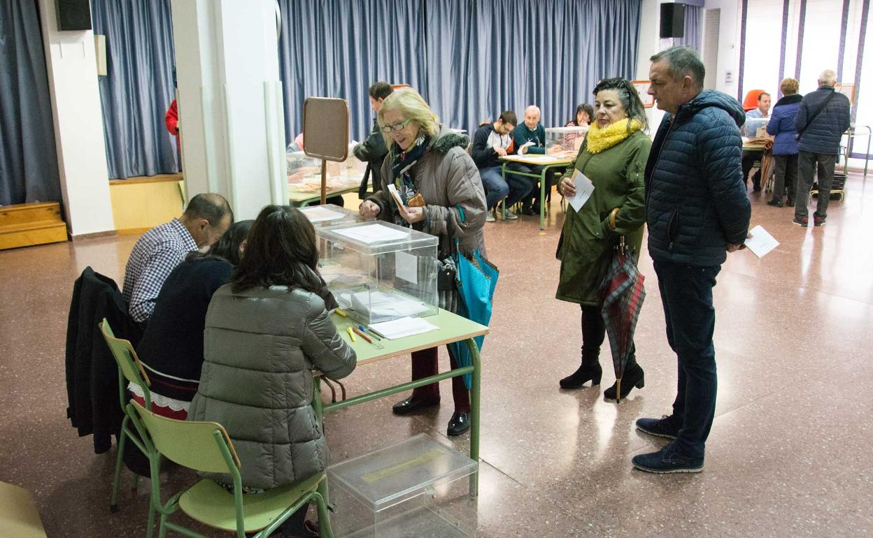 Imagen de archivo de las pasadas elecciones.