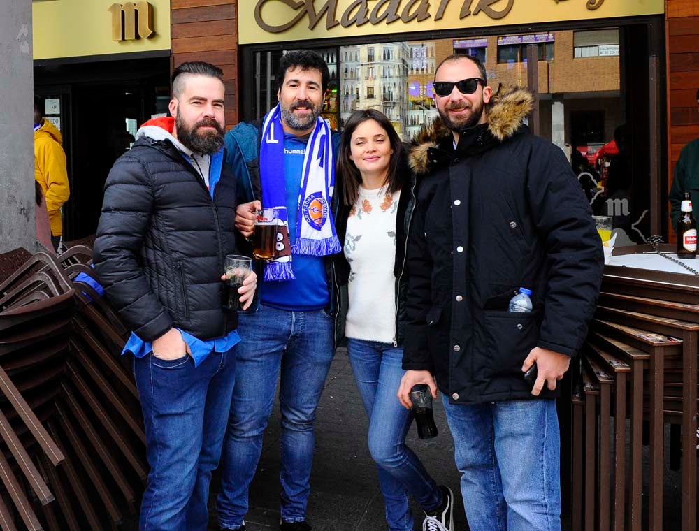 Casi un millar de burgaleses se han desplazado hasta la capital de España para ver la victoria de su equipo en el Wizink Center.
