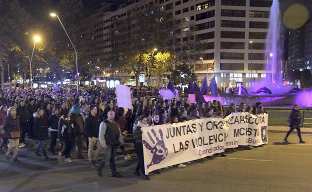 Un grito unido desde Burgos contra las violencias machistas