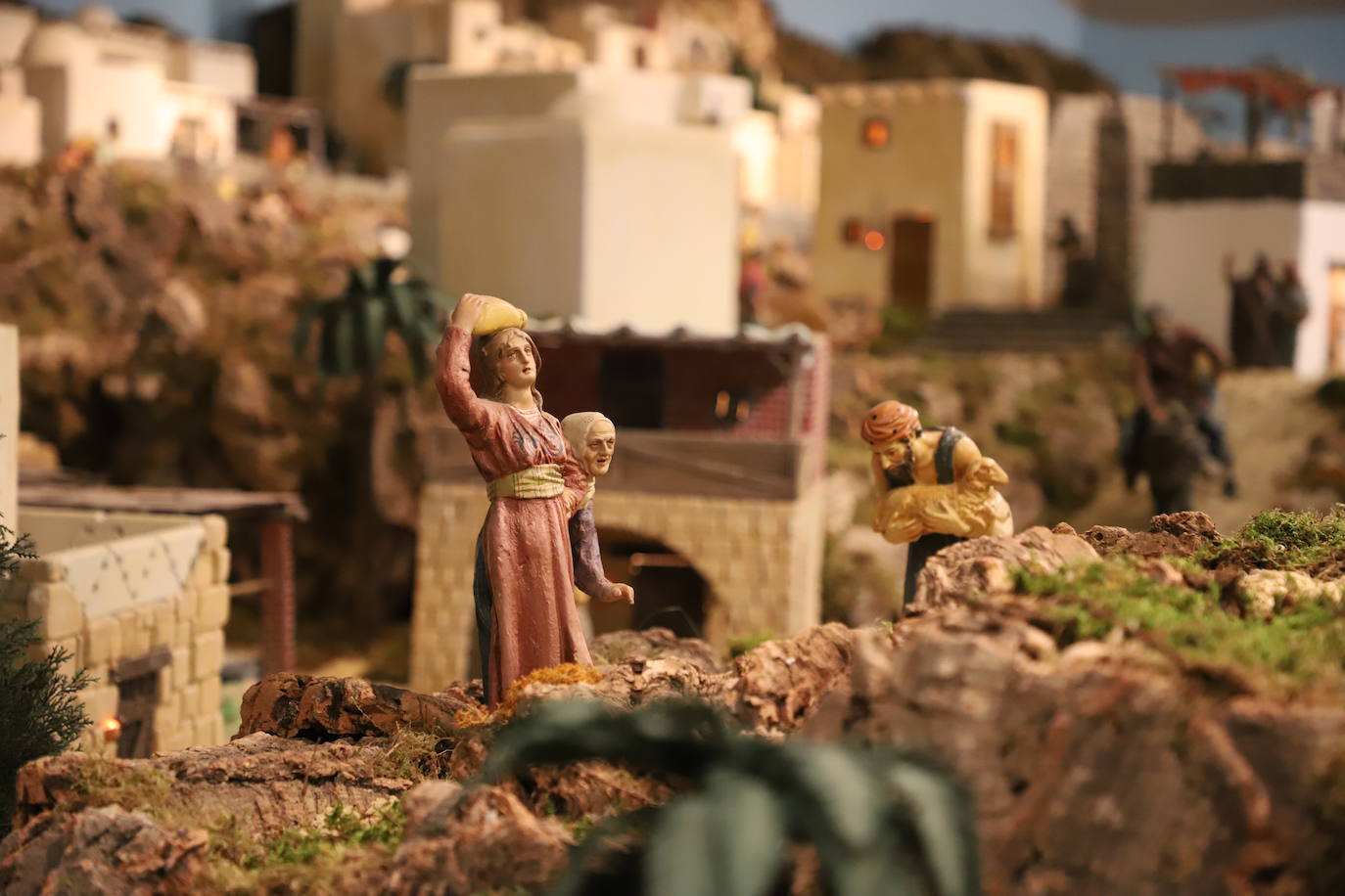 La sala de exposiciones Pedro Torrecilla acoge una nueva edición del tradicional belén.