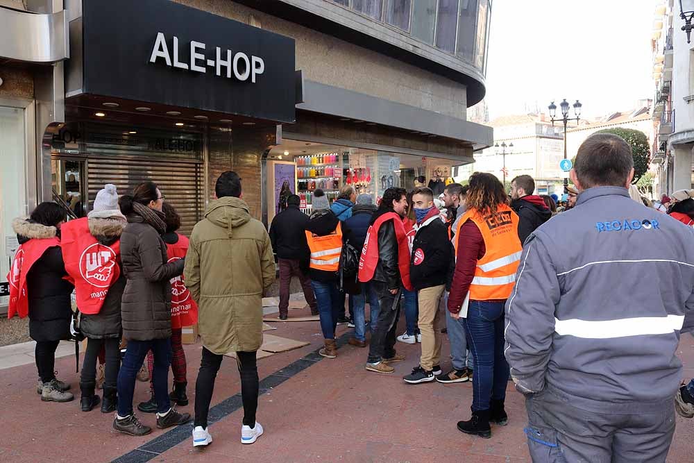 Fotos: Huelga en el comercio de Burgos