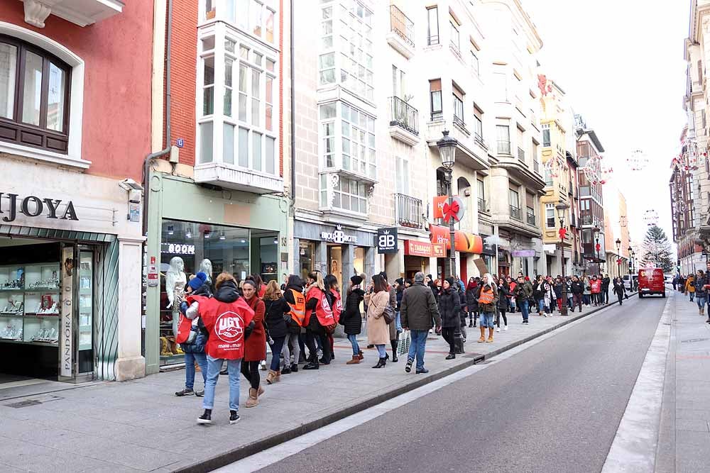 Fotos: Huelga en el comercio de Burgos