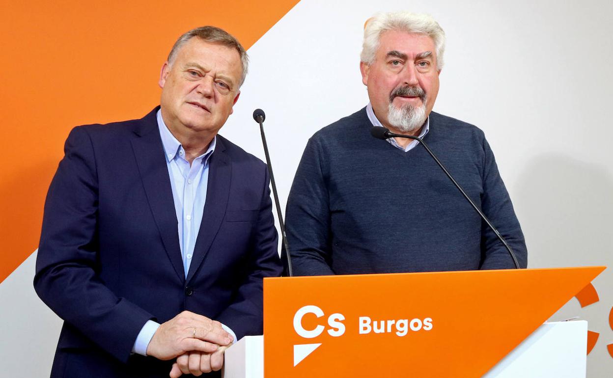 Lorenzo Rodríguez y José Ignacio Delgado han defendido el modelo sanitario que PP y Ciudadanos proponen desde la Junta. 