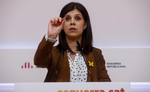 Marta Vilalta, portavoz de Esquerra. 