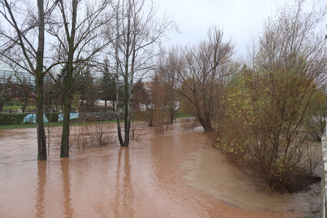 Río Arlanzón en Burgos.