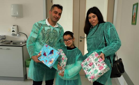 Javier López, Abigail López y Cristina Izquierdo 