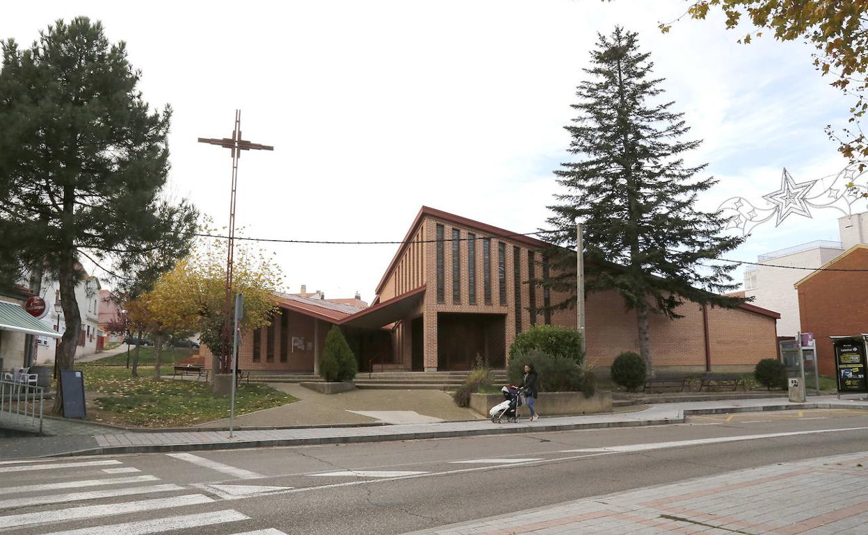 Iglesia de San Ignacio en el barrio del Cristo, donde se ofició el funeral de Bautista Güémez.