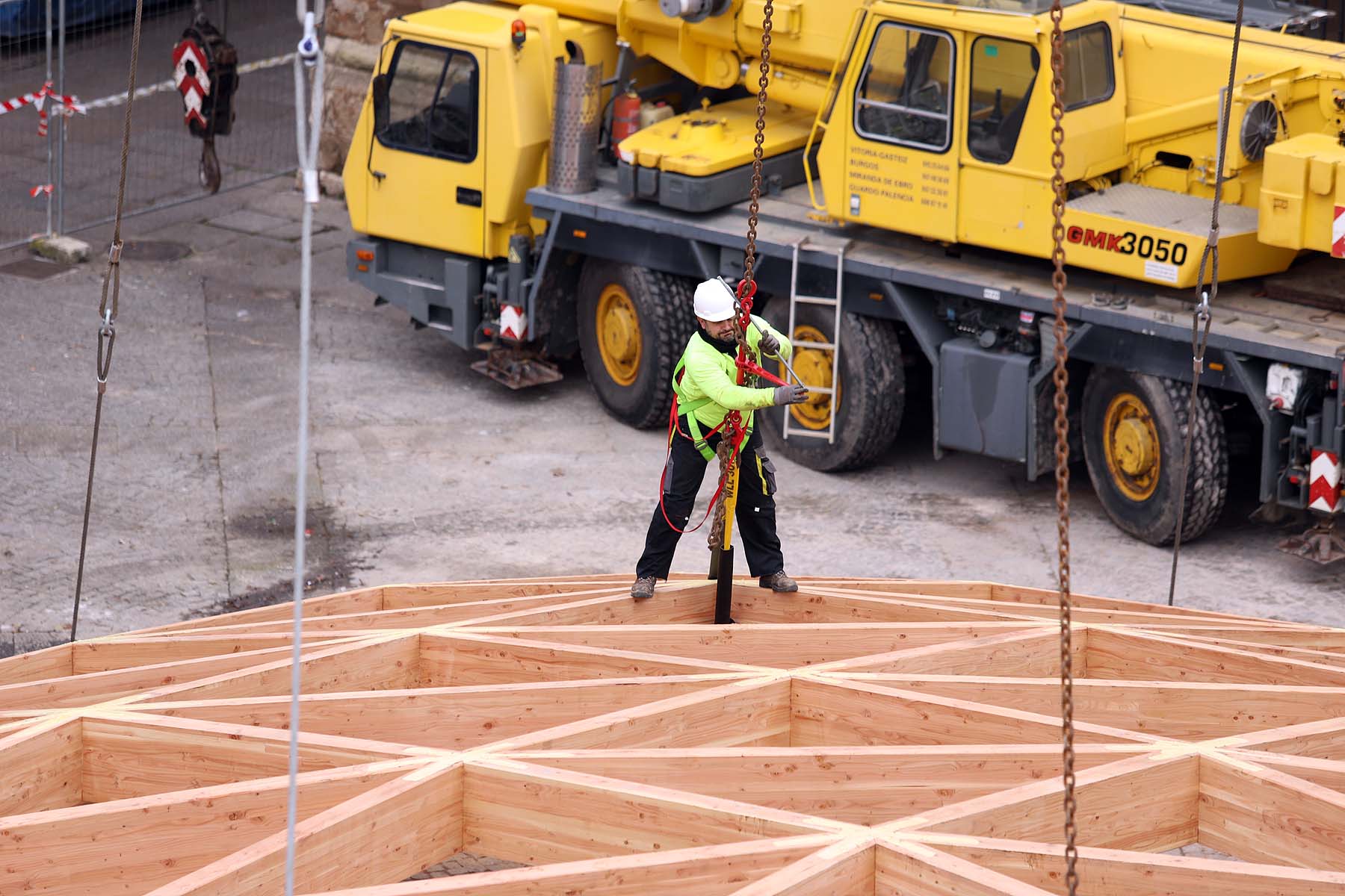 Los trabajos se han prolongado toda la mañana. 