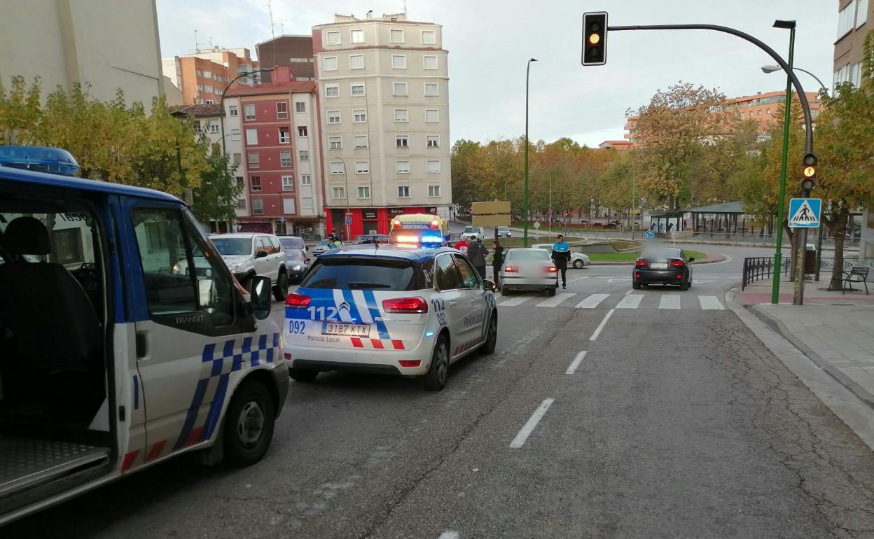 Una cuarta parte de los accidentes con víctimas en Burgos son atropellos y casi la mitad suceden en pasos de peatones