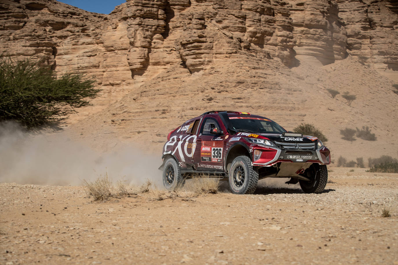 La piloto burgalesa ha concluido su cuarto rally consecutivo.