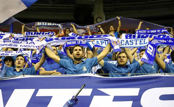 ¿Has estado en el Coliseum? Búscate entre el público del San Pablo Burgos-AEK Atenas