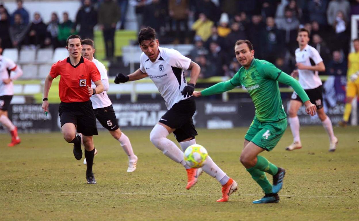 El Burgos CF busca una nueva victoria ante el Haro.