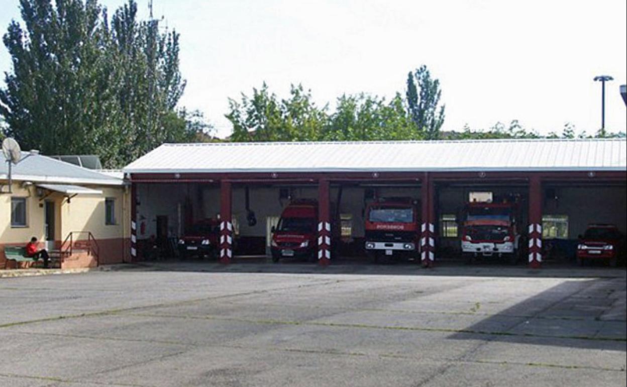 Imagen del Parque de Bomberos de Miranda de Ebro. 