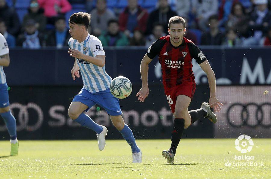 Andaluces y burgaleses empataron a dos en La Rosaleda.