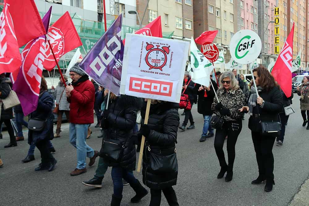 Fotos: Movilización de empleados públicos para reivindicar sus derechos