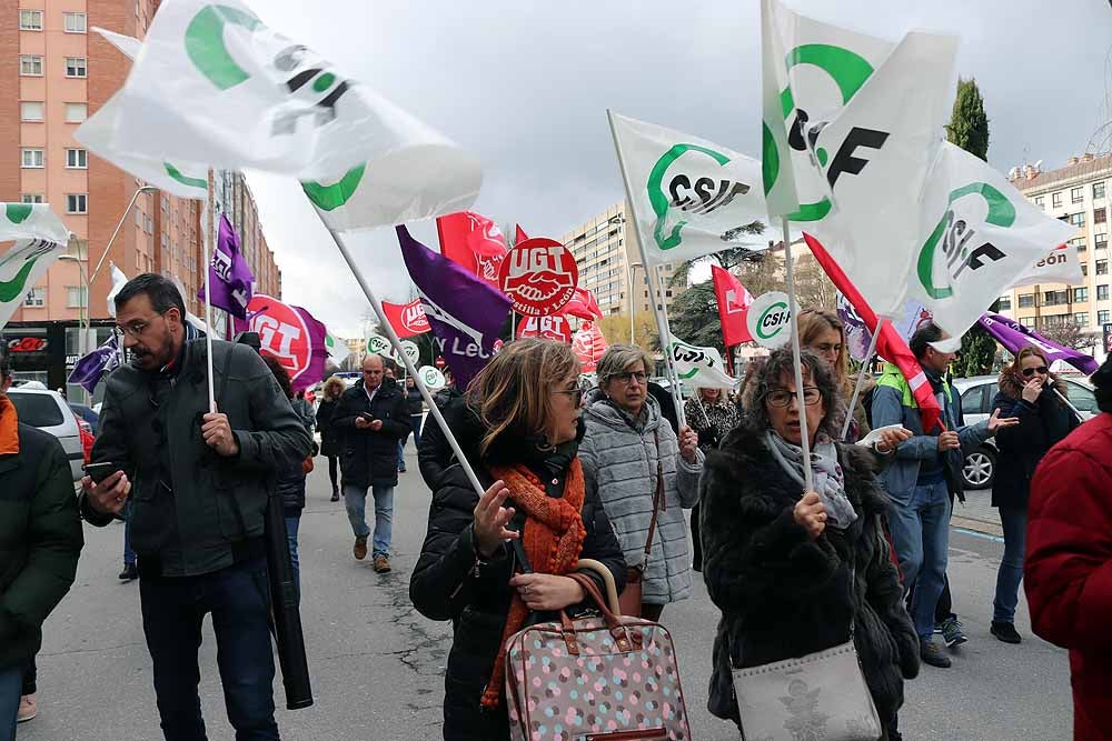 Fotos: Movilización de empleados públicos para reivindicar sus derechos