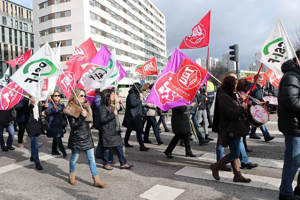 Fotos: Movilización de empleados públicos para reivindicar sus derechos