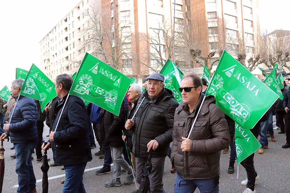 Fotos: Más de 400 agricultores y ganaderos se concentran en Burgos ante la falta de «rentabilidad» de sus explotaciones