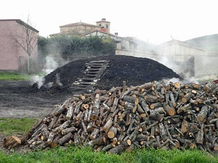 Retuerta es el único pueblo burgalés y castellanoleonés que aún mantiene vivo un oficio extinguido en otros lugares, el de la elaboración de carbón vegetal de encina. 