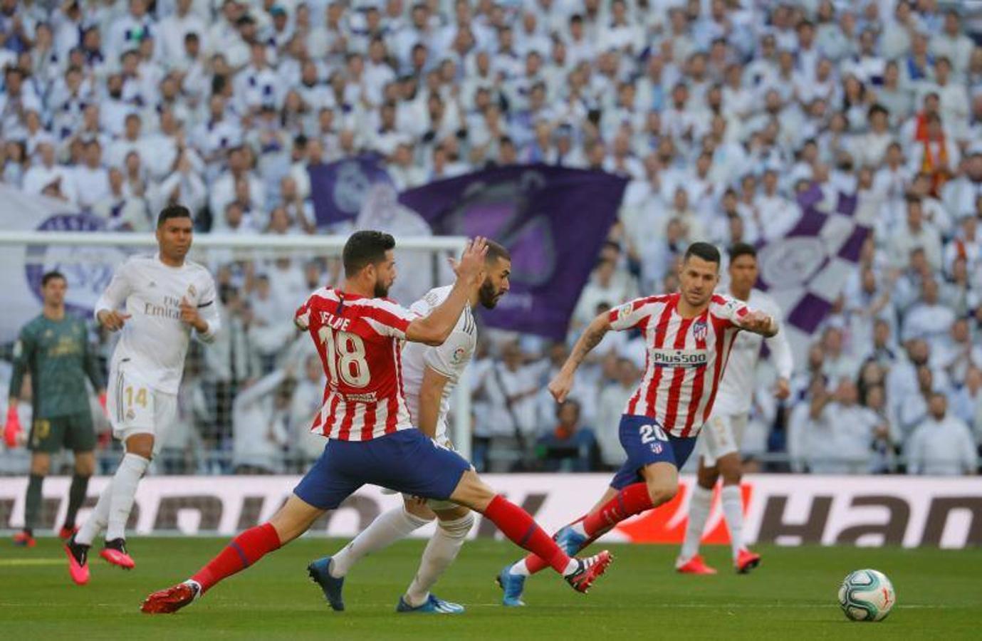 Fotos: Las mejores imágenes del Real Madrid-Atlético