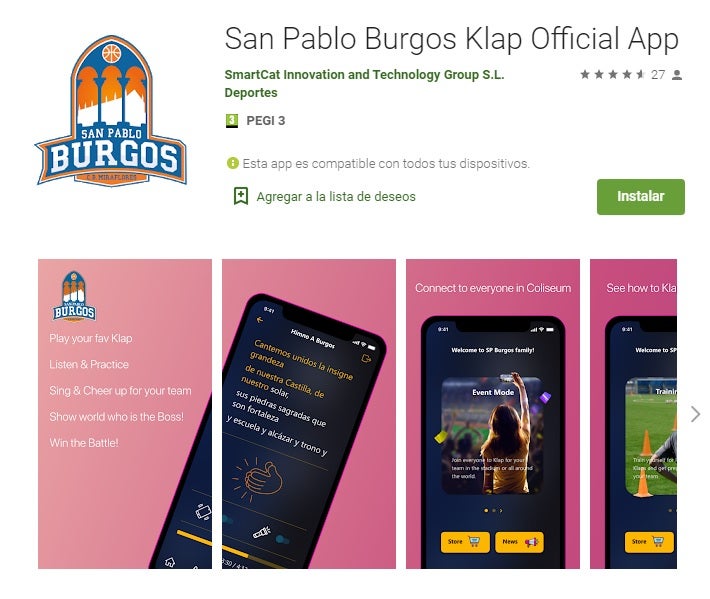 La app ya está disponible para descargarse. 