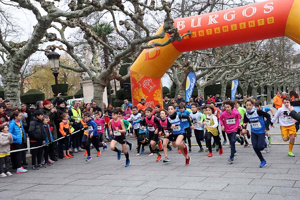 Fotos: Los más pequeños no se han querido perder la XLII edición del Cross de San Lesmes