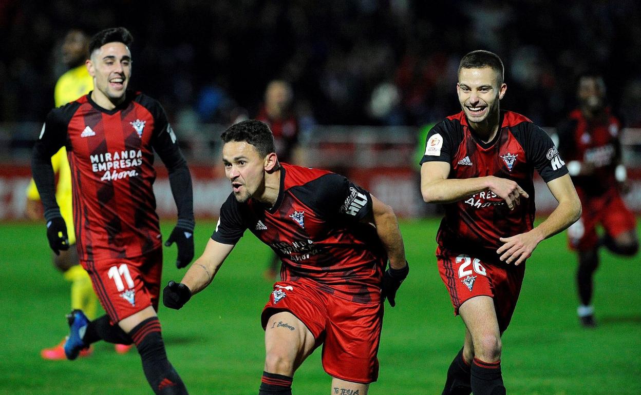 El Mirandés ya ha eliminado a tres Primeras. 