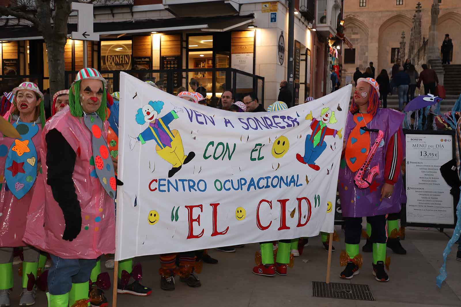 Doña Cuaresma recriminó a los burgaleses sus ganas de fiesta.