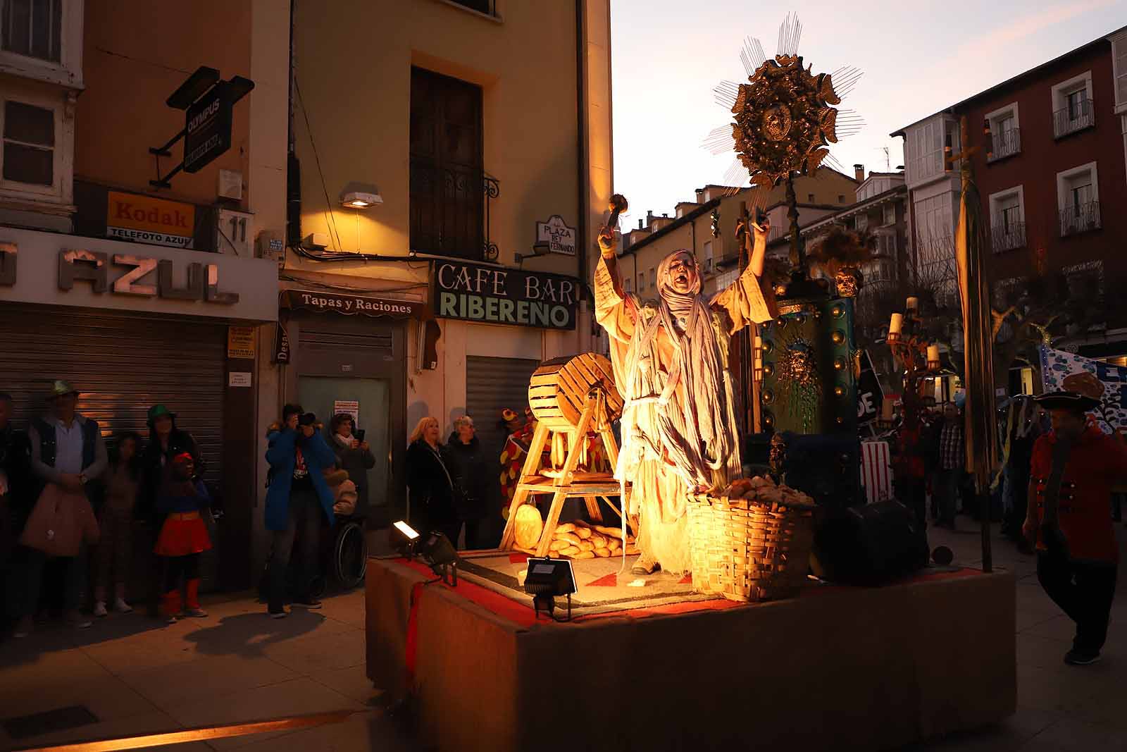 Doña Cuaresma recriminó a los burgaleses sus ganas de fiesta.