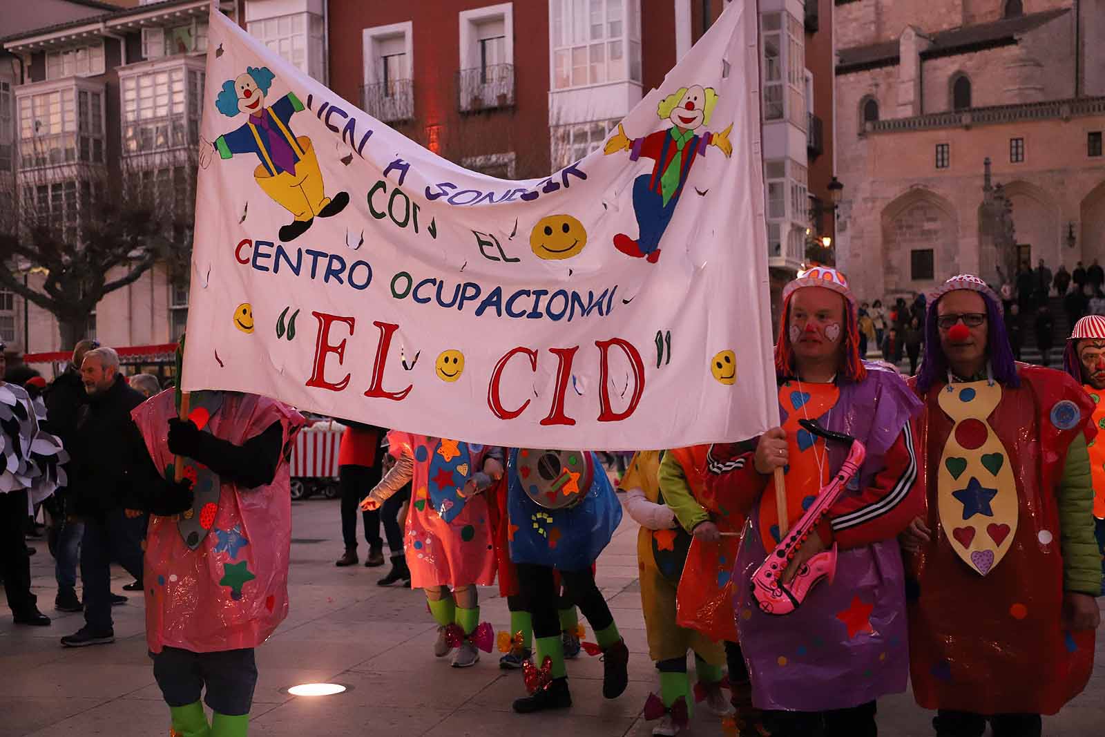 Doña Cuaresma recriminó a los burgaleses sus ganas de fiesta.