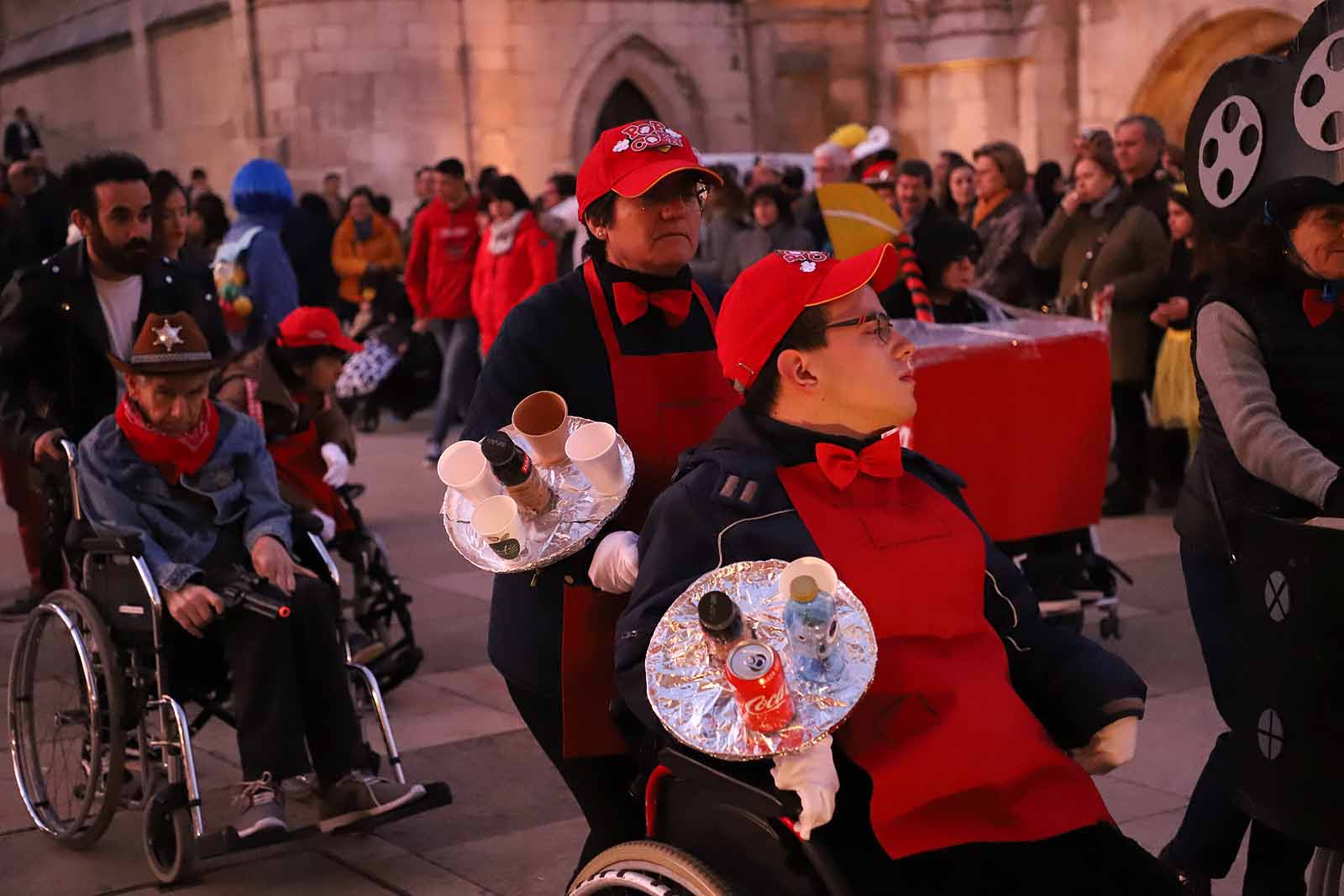 Doña Cuaresma recriminó a los burgaleses sus ganas de fiesta.