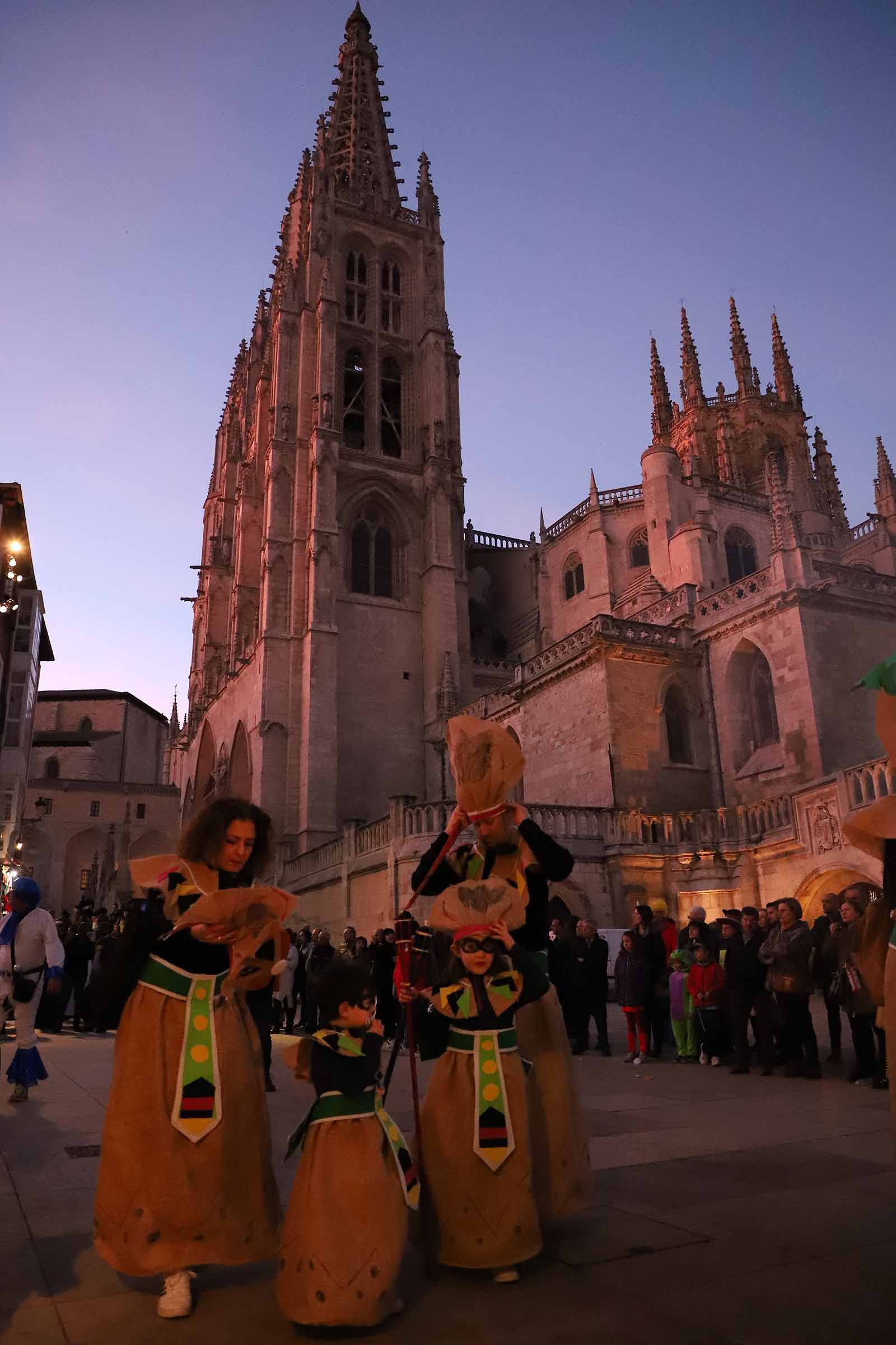 Doña Cuaresma recriminó a los burgaleses sus ganas de fiesta.