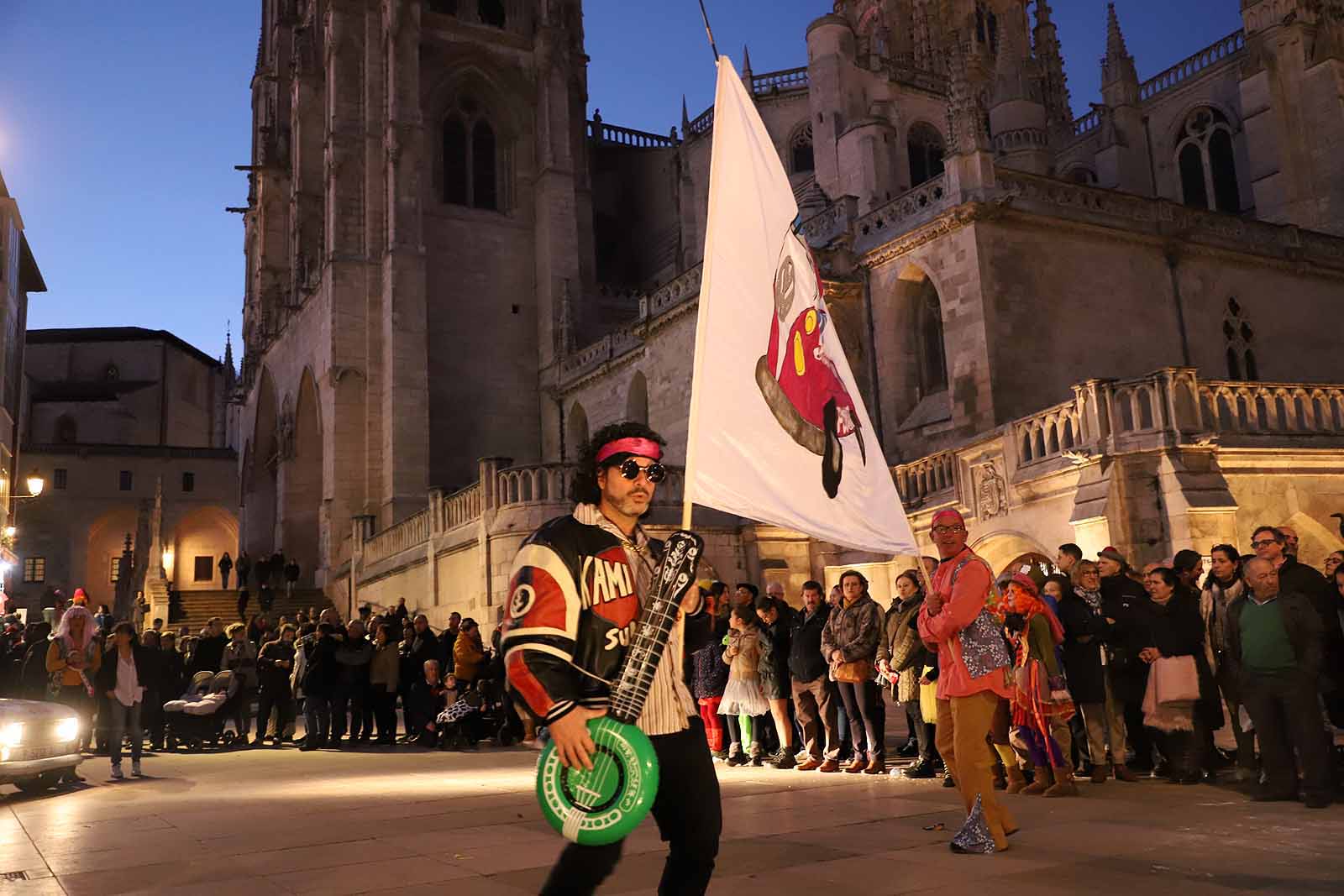 Doña Cuaresma recriminó a los burgaleses sus ganas de fiesta.