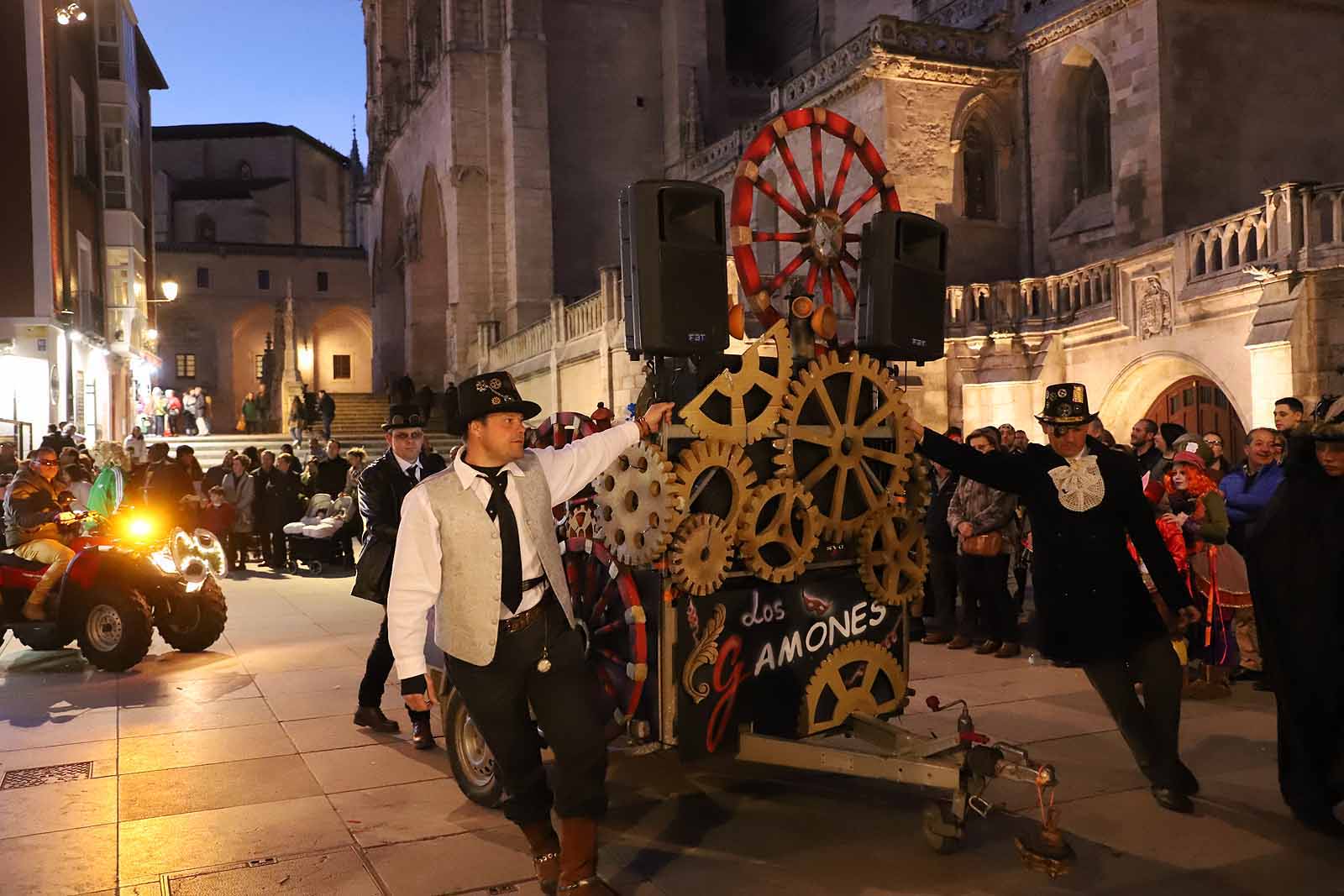 Doña Cuaresma recriminó a los burgaleses sus ganas de fiesta.