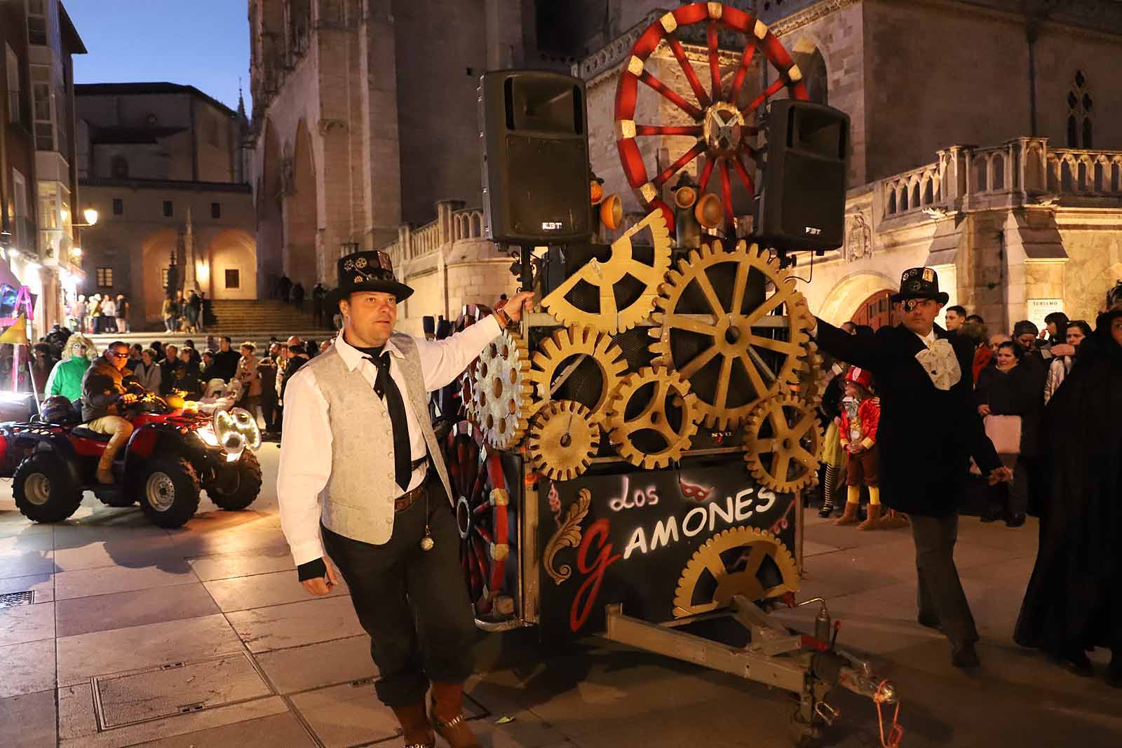 Doña Cuaresma recriminó a los burgaleses sus ganas de fiesta.