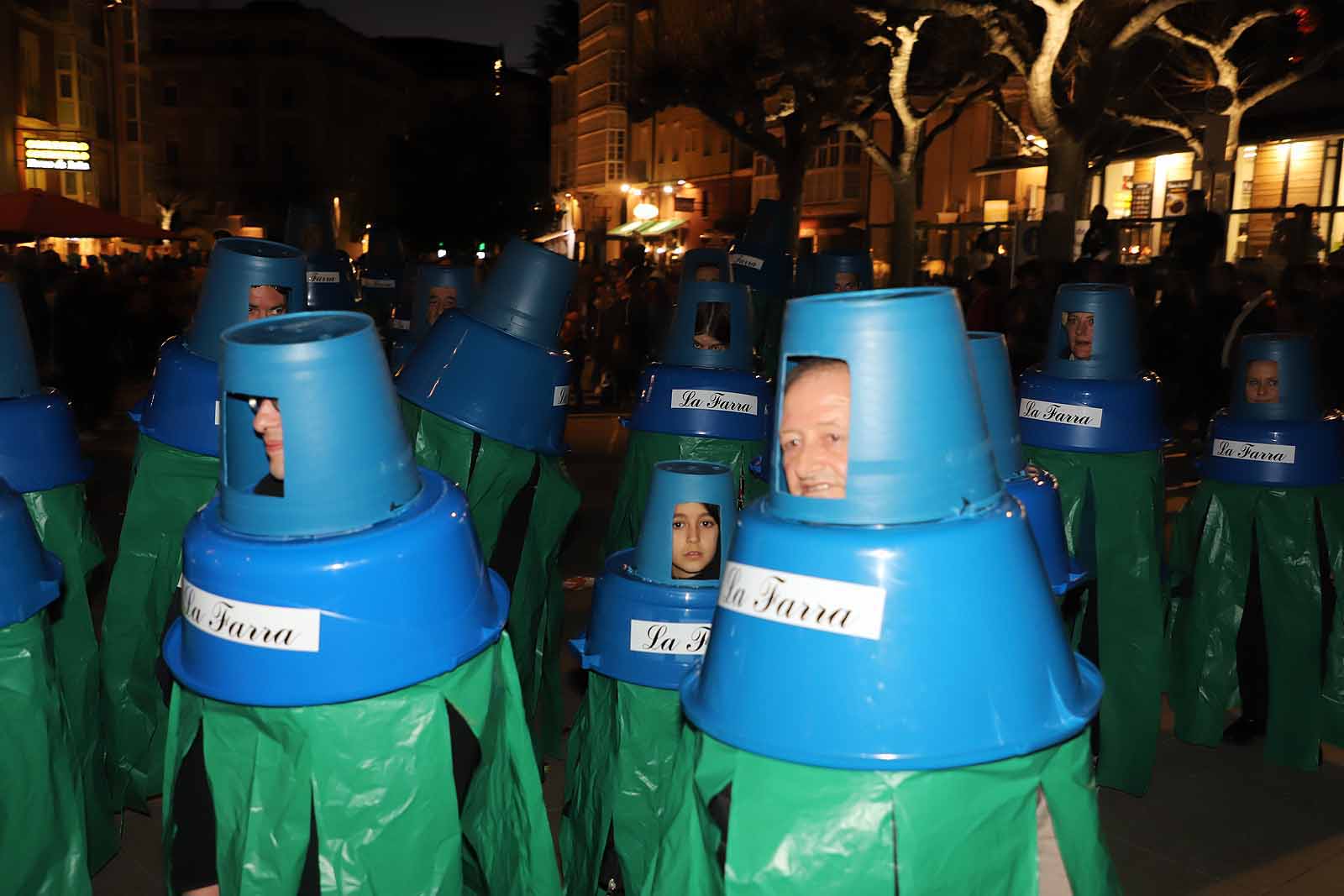 Doña Cuaresma recriminó a los burgaleses sus ganas de fiesta.