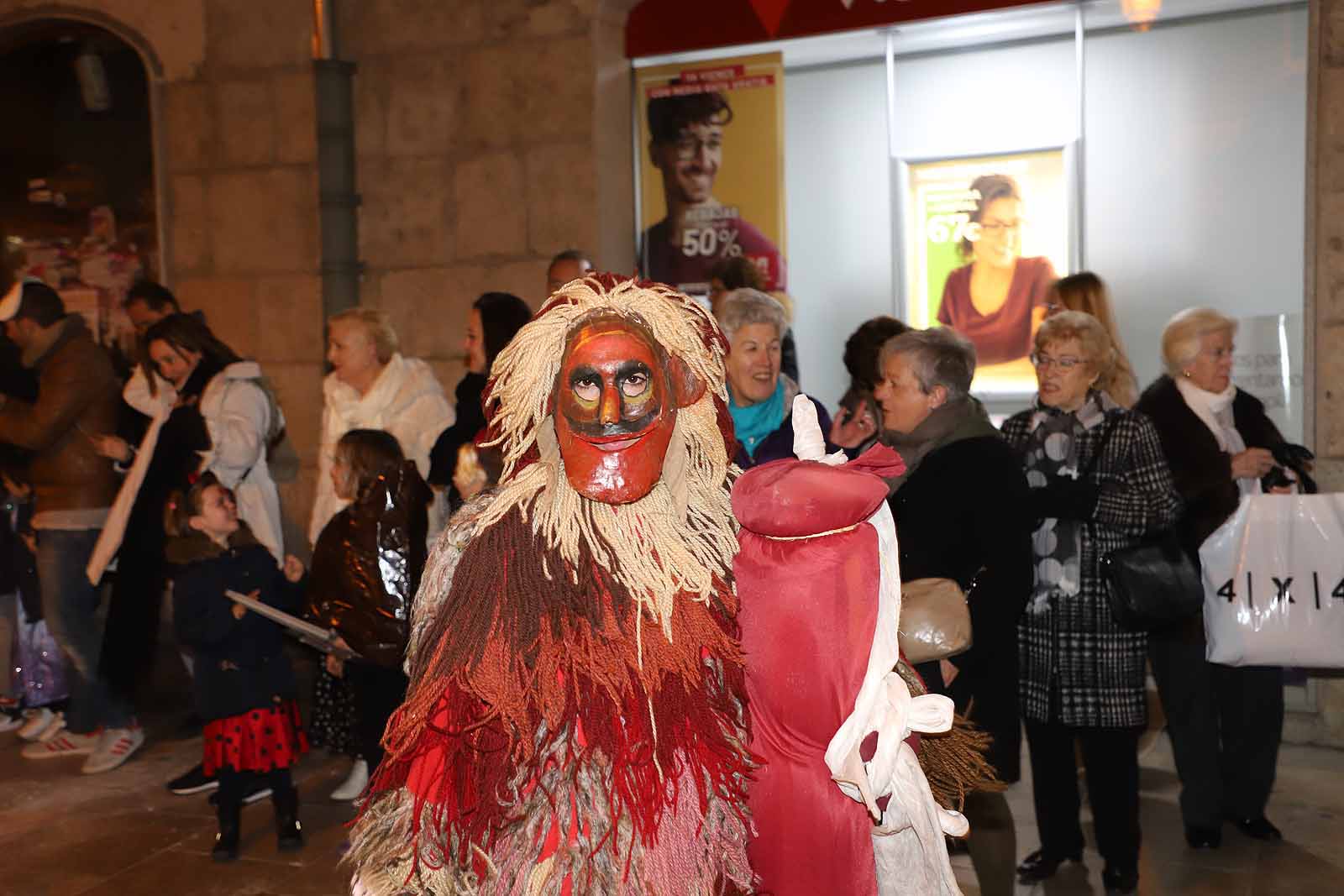 Doña Cuaresma recriminó a los burgaleses sus ganas de fiesta.