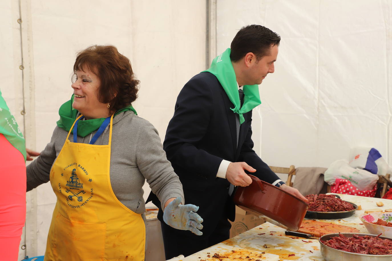 Fotos: La cecina, protagonista de San Pedro de la Fuente