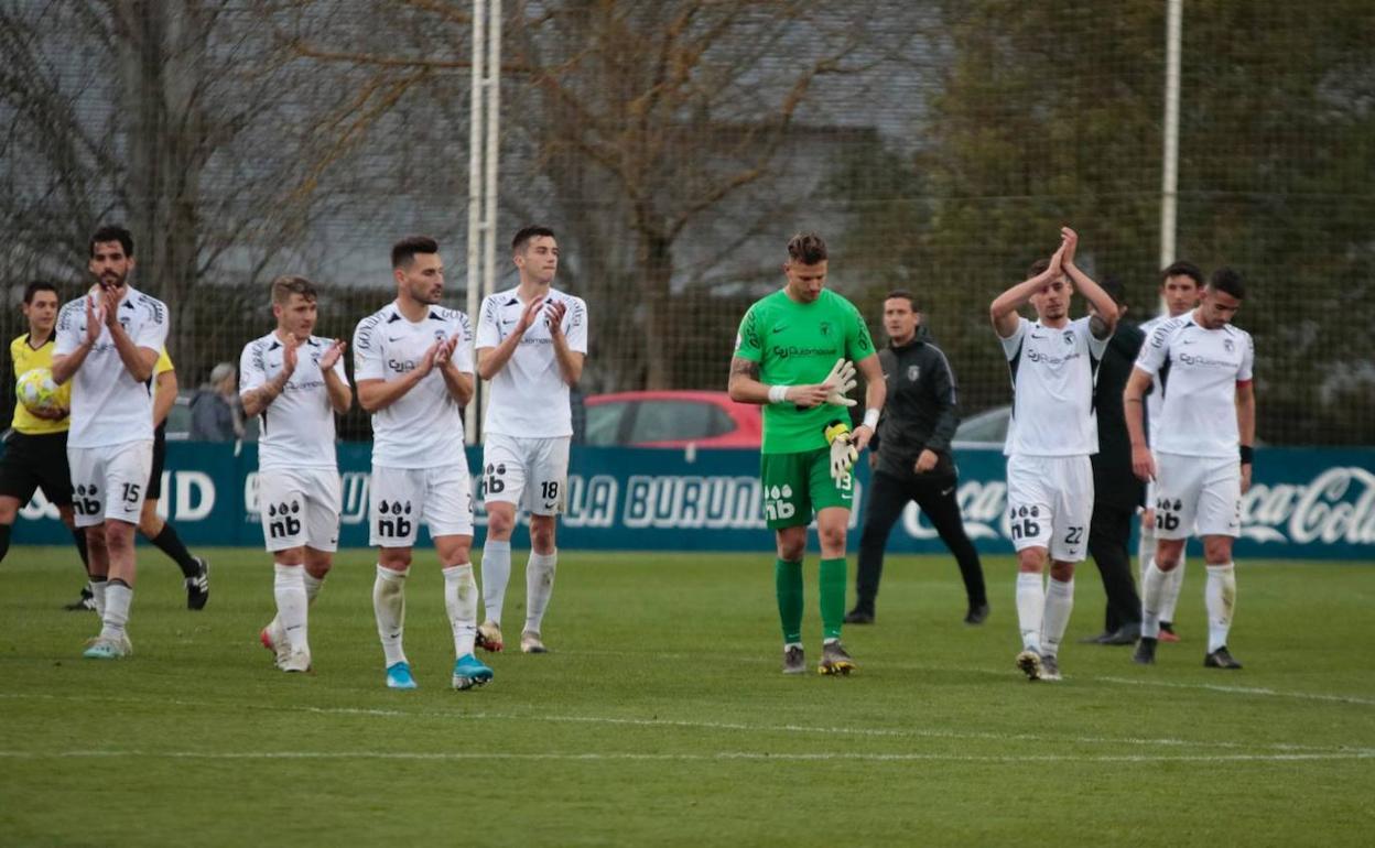 El conjunto burgalés ha realizado un buen partido ante el Osasuna. 