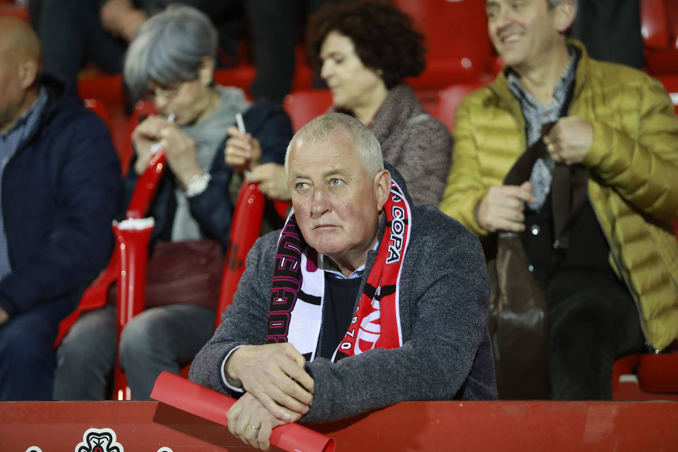 Fotos: Anduva vibra con su equipo a pesar de la derrota