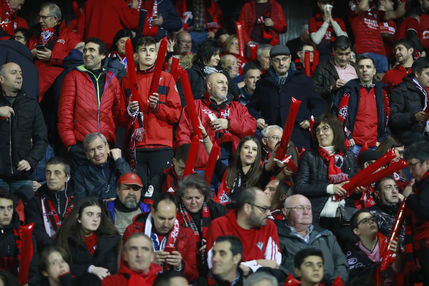 Fotos: Anduva vibra con su equipo a pesar de la derrota