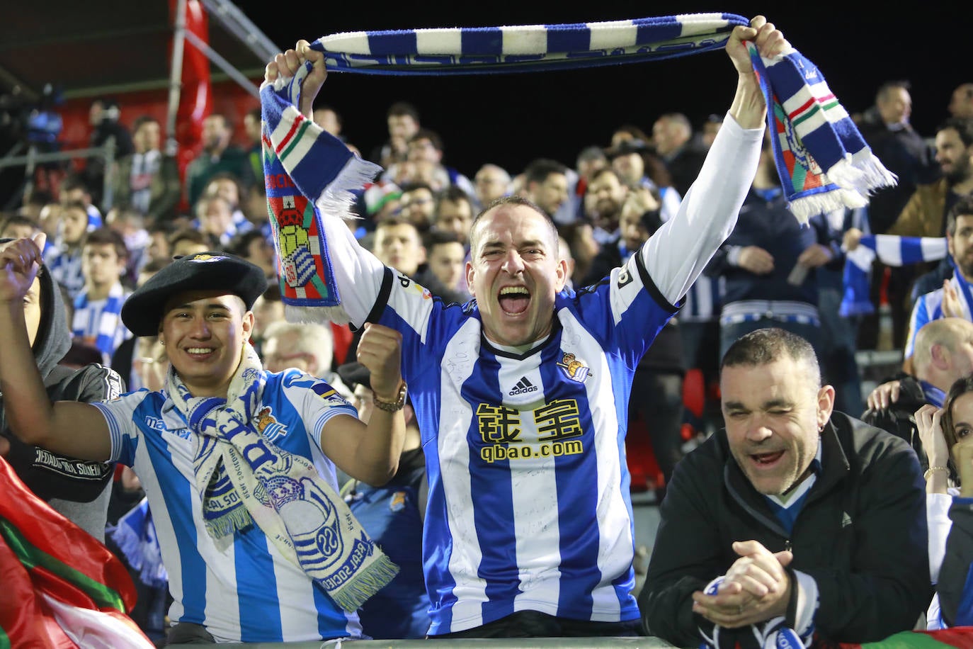 Fotos: Anduva vibra con su equipo a pesar de la derrota