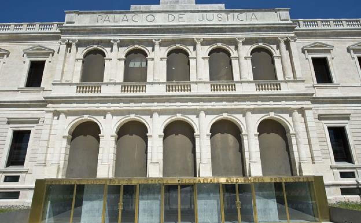 El Palacio de Justicia de Burgos, sede del TSJCYL. 