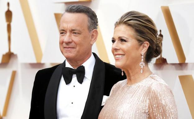 Tom Hanks y Rita Wilson. 