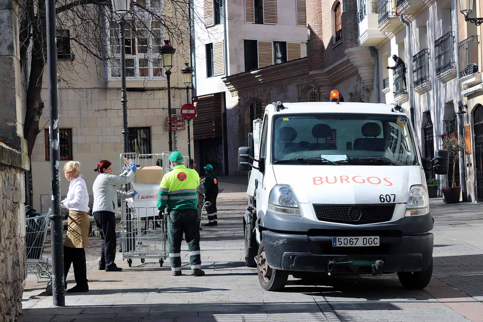 Fotos: Burgos, vacía ante el estado de Alarma Sanitaria por el coronavirus