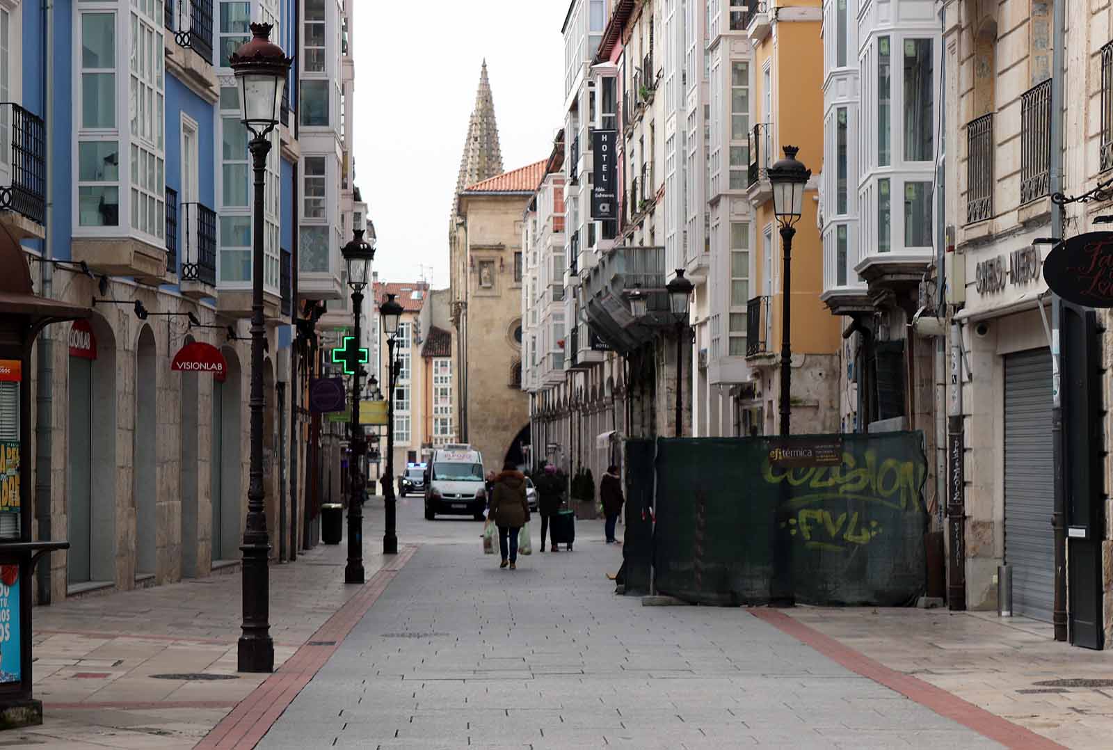 Fotos: Burgos continúa en calma en el quinto día de confinamiento obligado