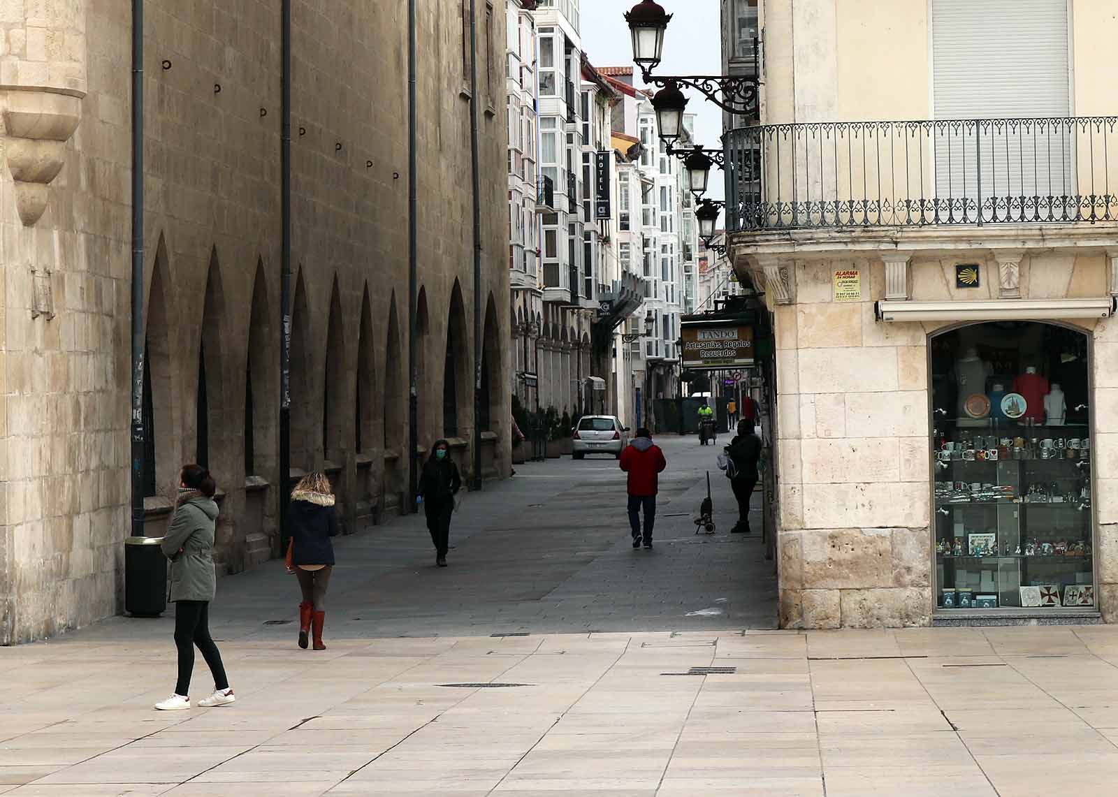 Fotos: Burgos continúa en calma en el quinto día de confinamiento obligado