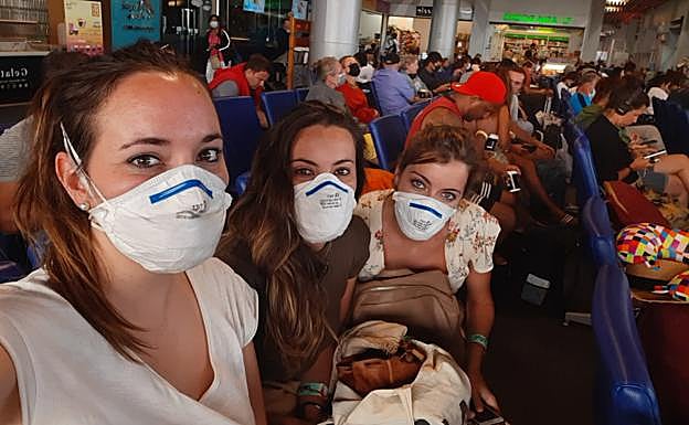 Burgaleses en el extranjero: la odisea de deambular cinco días por aeropuertos o quedarse atrapado en un país