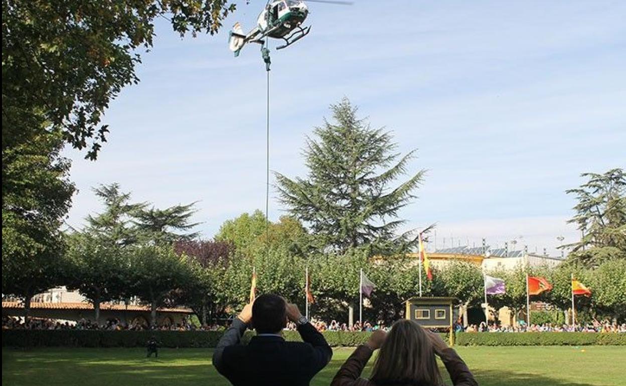 Imagen de una exhibición de recursos en La Deportiva